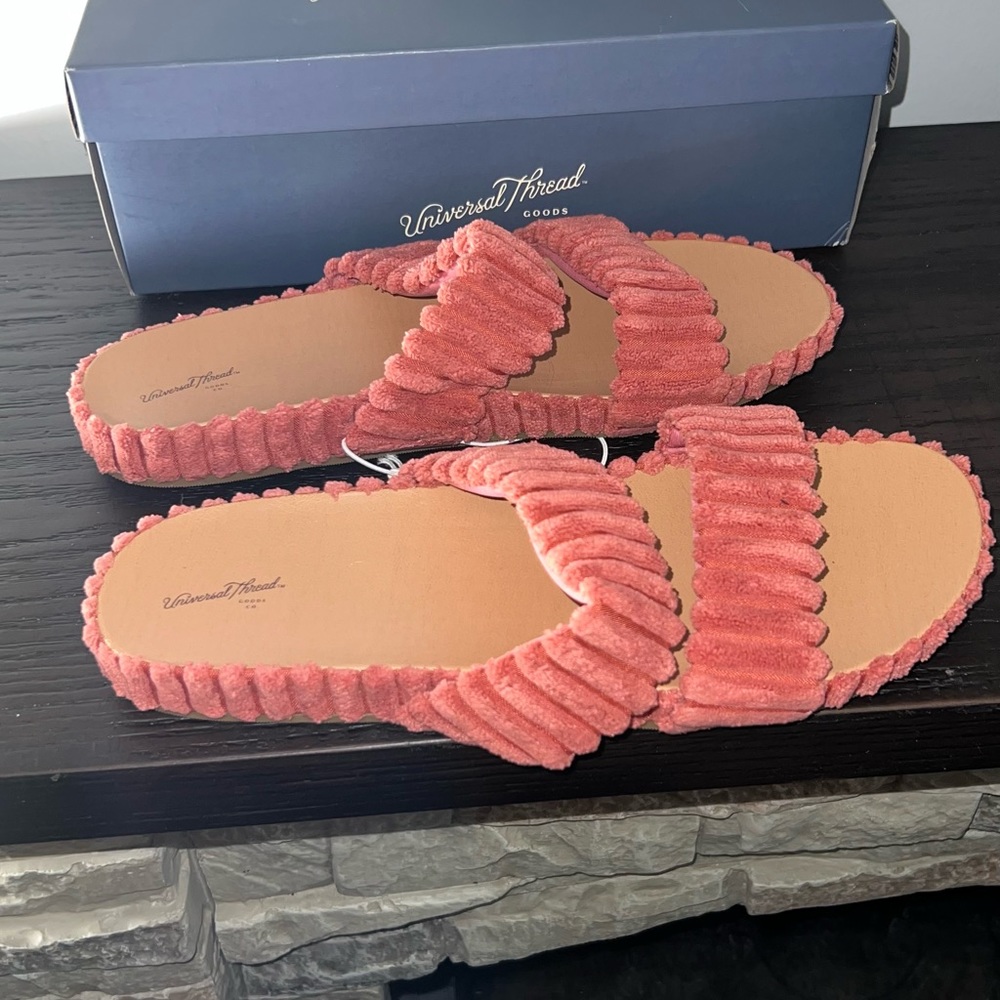 Comfy terry slides - Picture 2 of 5